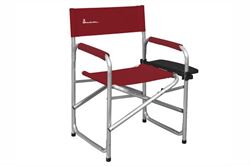 Instruktørstol med sidebord, Rød Isabella
